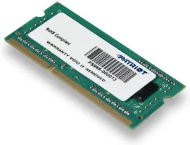 Оперативная память Patriot Signature Line 4GB DDR3 SODIMM PC3-12800 PSD34G160081S