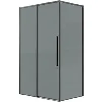 Душевой уголок Grossman Galaxy 100x70x195 120.K33.01.1070.21.10 (черный матовый/тонированное стекло)