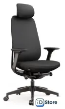 Офисное кресло SitZone E-AC-001A-P1-BK (ткань, черный)