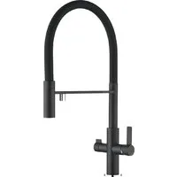 Смеситель ZorG Soifos Premium Brass (черный)