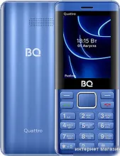 Кнопочный телефон BQ BQ-2453 Quattro (синий)