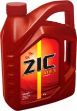 Трансмиссионное масло ZIC ATF 3 / 162632
