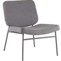 Стул Stool Group Эбигейл / LV-120-E86-7005 (велюр серый/каркас серый)