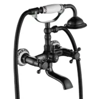 Смеситель для ванны Rea Rustico black matt B0701