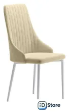 Стул Табурет Аника Бренди (03 кремовый/белый каркас)