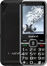 Кнопочный телефон Maxvi P18i (черный)