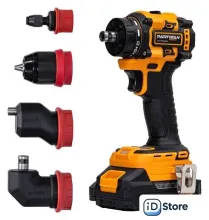 Дрель-шуруповерт Partisan AD-2150QBL (с 2-мя АКБ, кейс)