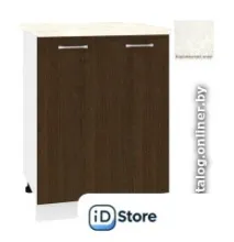 Шкаф напольный Кортекс-мебель Корнелия Лира НШ60р (венге/королевский опал)