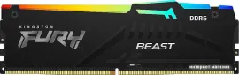 Оперативная память Kingston FURY Beast RGB 16ГБ DDR5 5200 МГц KF552C36BBEA-16
