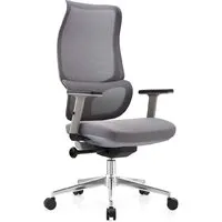 Офисное кресло SitUp Sakura Grey Chrome (сетка Grey/Grey)