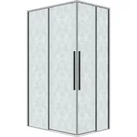 Душевой уголок Grossman Galaxy 90x70x195 300.K33.01.9070.10.02 (хром/шиншилла стекло)