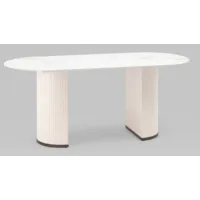 Обеденный стол Stool Group Opera 180x90 (белый)
