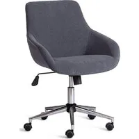 Офисное кресло TetChair Dublin хром/вельвет (графит)