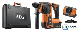 Перфоратор AEG Powertools BBH18BL2-502C 4935492343 (с 2-мя АКБ, кейс)