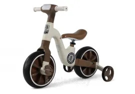 Детский беговел-велосипед Rivertoys HB-318 коричневый