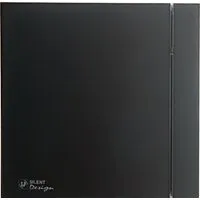 Осевой вентилятор SolerPalau Silent-200 CHZ Matt Black Design 5210426200-013100