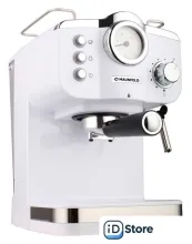 Рожковая кофеварка MAUNFELD MF-735WH Pro