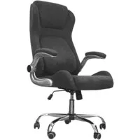 Офисное кресло SitUp Hugo Chrome (ткань dark grey)