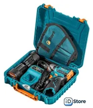 Ударная дрель-шуруповерт Bort BAB-16U 93414882 (с 2-мя АКБ, кейс)