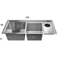 Кухонная мойка Wisent WM310048WW405A