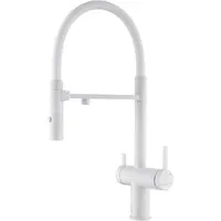Смеситель Paulmark Gravity Gr213888-WH (белый/белый матовый)