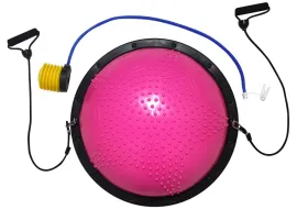 Балансировочная платформа CALVIANO Bosu Ball 58 см (розовый)