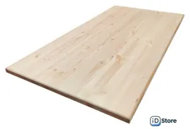 Столешница Альфалес Прямоугольная 600x1200x28 мм (сорт АВ, хвоя)
