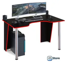 Геймерский стол Сокол КСТ-18 (черный/красный)