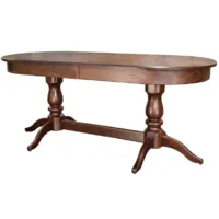 Обеденный стол Мебелик Тарун 3 раздвижной (орех)