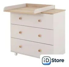 Детский комод Rant Elsa 121 (Crystal Beige, 80см)