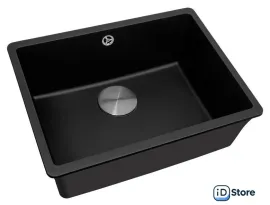 Кухонная мойка ZorG Fast 54 Premium black metallic