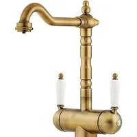 Смеситель Omoikiri Amagasaki-АB (античная латунь)