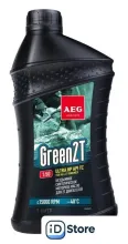 Моторное масло AEG Lubricants Green HP 2T API TC (зеленый) 1л
