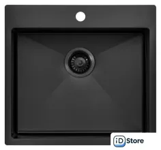 Кухонная мойка ZorG ZRE 5551 (графит)