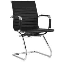 Офисный стул TopChairs Visit D-101L (черный)