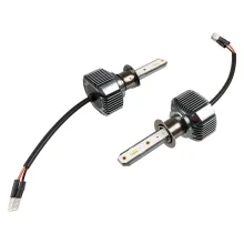 Автолампа-LED H1 18W 6000K 4000Lm 12/24V 1-конт ФОТОН (V2) SKYWAY радиатор компл.2 шт