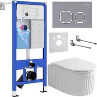 Унитаз подвесной Roxen StounFix Dual Fresh 968280