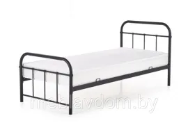 Кровать HALMAR LINDA черный (90х200)