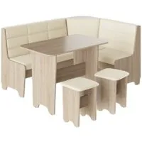 Обеденная группа Трия Техас исп. 2 (дуб сонома/кашемир кремовый)