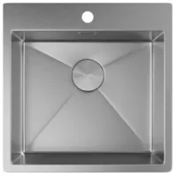 Мойка кухонная ZorG Zerox 51 / IF Steel