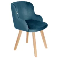 Стул Sheffilton SHT-ST39/S183 (тихий океан/прозрачный лак)