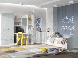 Детская Юниор-2 - Белый / Шарли Бриз