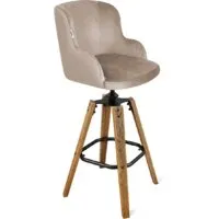 Стул Sheffilton SHT-ST39/S93 (латте/браш.коричневый/черный муар)