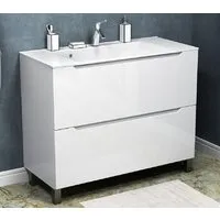 Мебель для ванных комнат Vela Тумба под умывальник Vela Верона 100Н без планки под Milen TU27087130