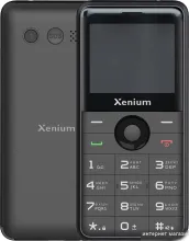 Кнопочный телефон Xenium X700 (черный)