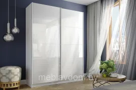 Шкаф-купе Марвин-3 СТЛ.532.01 - Белый глянец / Белый (Столлайн)(1,8м.)