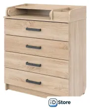 Детский комод Атон Мебель Marvin (дуб сонома)