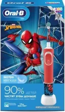 Электрическая зубная щетка Oral-B Kids Spiderman D100.413.2K (картонная упаковка)