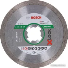 Отрезной диск алмазный Bosch X-LOCK Standard Ceramic 2608615137