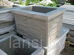 Цветочница "Под камень" 400400400 мм. без дна.